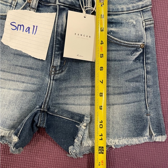 Kancan frayed hem shorts - Picture 8 of 16